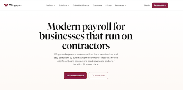 wingspan homepage